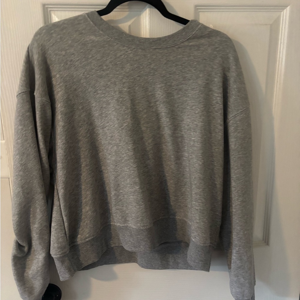 Old Navy Heather Gray Crewneck Sweatshirt